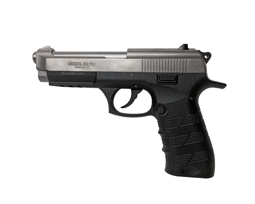 Пневматический пистолет Ekol ES P92 (Beretta) Fume, кал. 4,5 мм (никель)